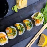 Shrimp TEM Roll · deep fried shrimp + cucumber + avocado + unagi sauce