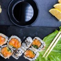 Spicy Salmon Roll · spicy salmon + cucumber