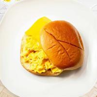 Cha Cha Cheese Sandwich · Your choice of bread with egg & cheese.
