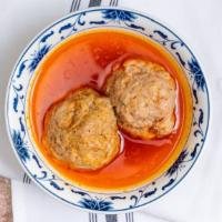 Meatballs · 2 pork meatballs with sauce