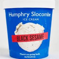 Humphry Slocombe Black Sesame · Toasted black sesame seeds with sesame oil added for extra oomph. There’s no going back. Glu...