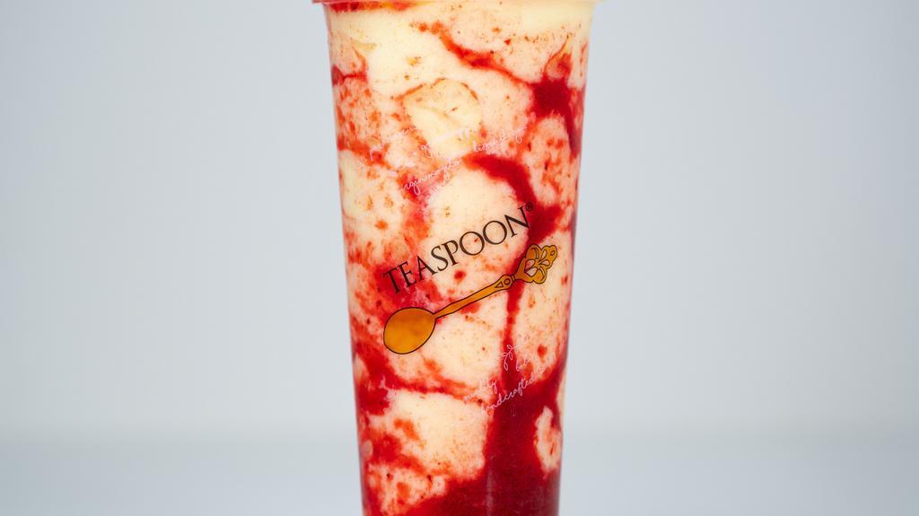 Strawberry  Colada · Pineapple  coconut smoothie made w/our signature  strawberry jam