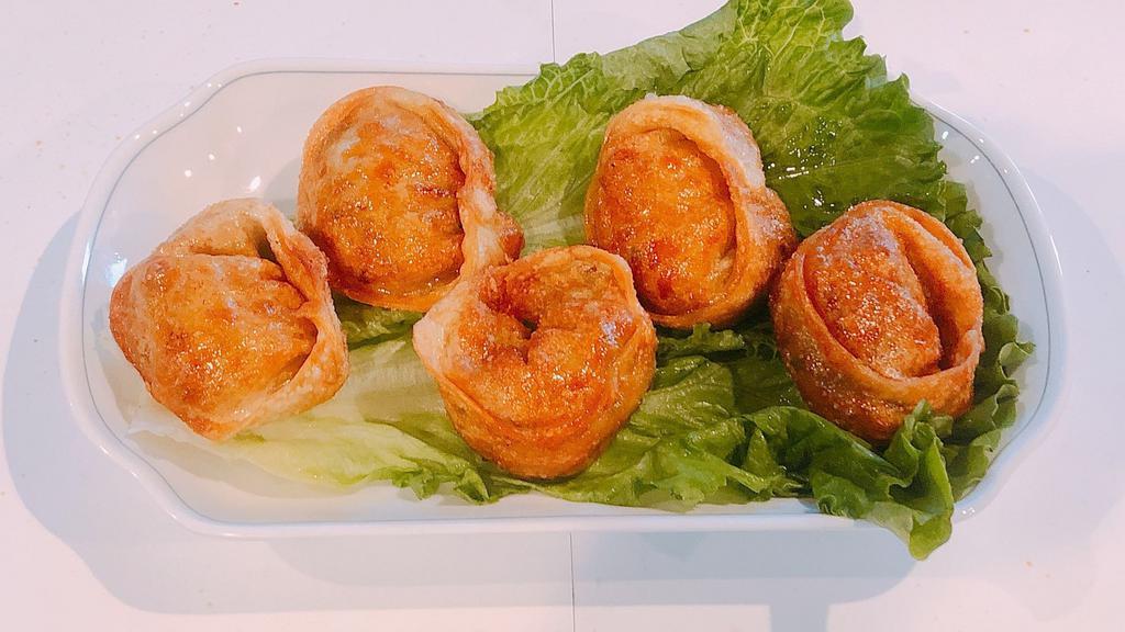 Fried Dumplings (군만두) · Big size deep fried dumpling (5pcs)