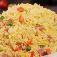 79. Veggie Fried Rice · Stir fried rice.