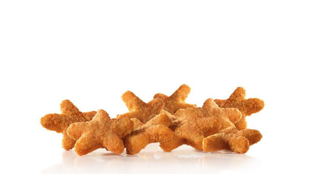 9 Piece- Chicken Stars™ · Crispy star-shaped chicken nuggets with the choice of dipping sauce. Served with small drink and small fry.