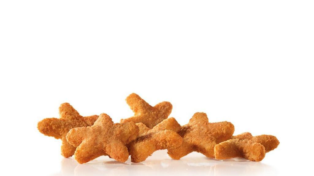 6 Piece - Chicken Stars™ · Crispy star-shaped chicken nuggets with the choice of dipping sauce. Served with small drink and small fry.