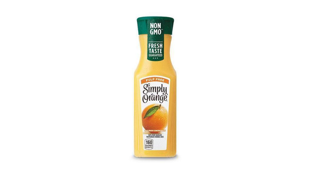 Simply Orange®  · 100% pure-squeezed orange juice
