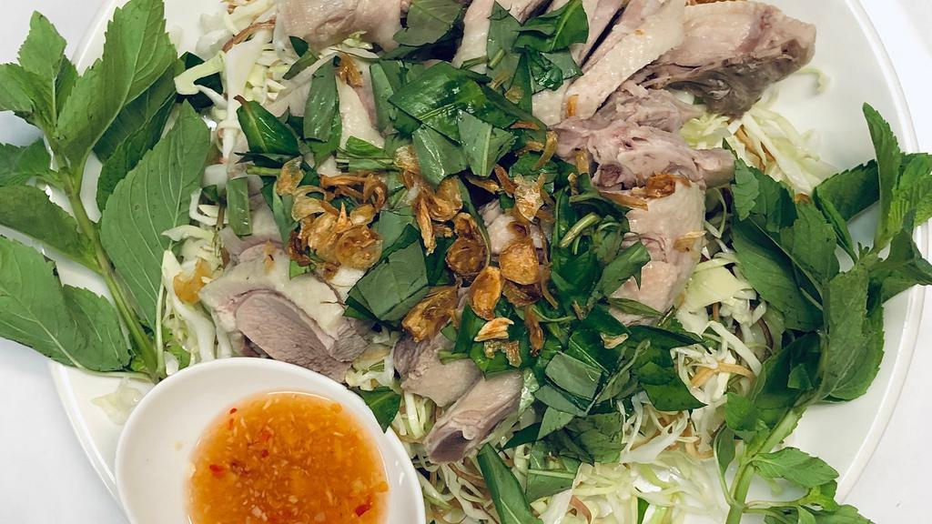 Gỏi Vịt or Gà · Duck or chicken salad cabbage and banana blossom.