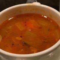 Zuppa Del Giorno O Minestrone. · Minestrone or soup of the day.