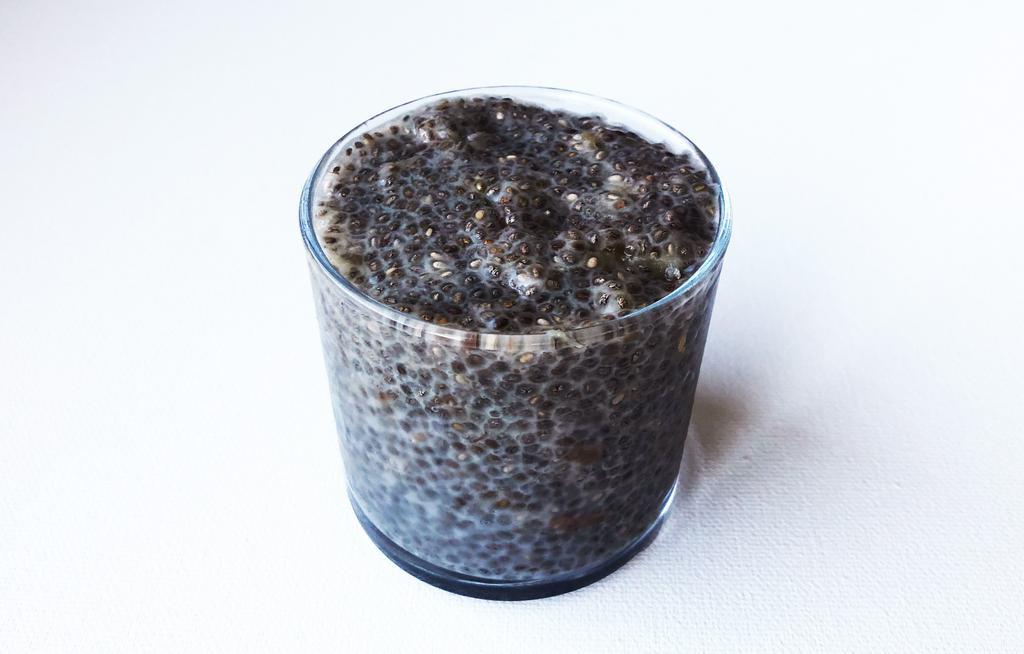 Thrive Original Chia Pudding · Chia seeds soaked overnight in oat milk and sweetened with raw cane sugar. (Gluten-free, vegan)