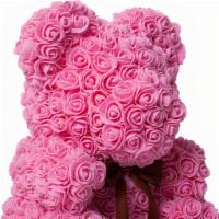 Faux Foam Rose Teddy Bear · Foax foam Elegant All Rose Teddy bears come in a variety of colors approximate size: 15