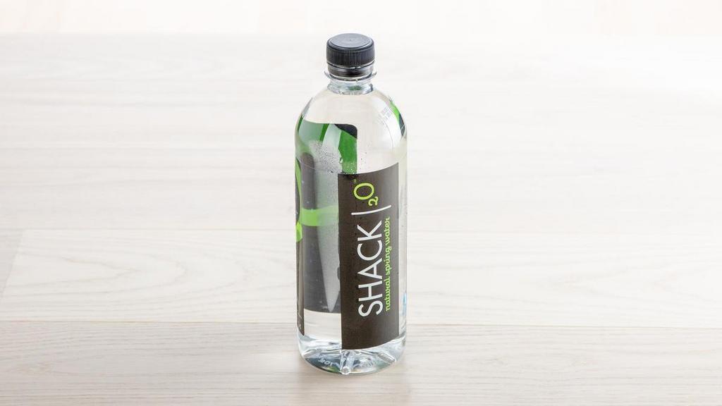 Shack2O Water · 1% of every bottle sold supports the cleanup of water sources