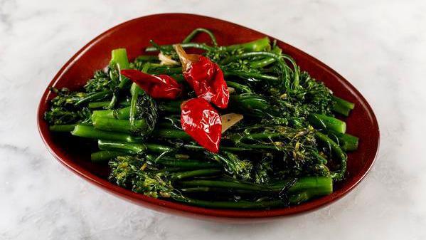 Broccolini · Calabrian chili and garlic.