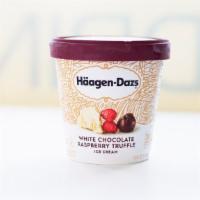 Haagen -Dazs 14 oz White Chocolate Raspberry Truffle · 