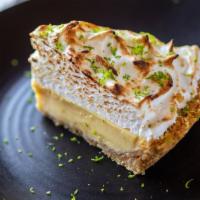 Key Lime Meringue Pie · Granola Crust