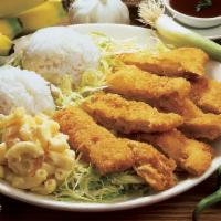 CHICKEN KATSU · Our best seller! Tender chicken deep fried to golden brown, complemented by our special hous...