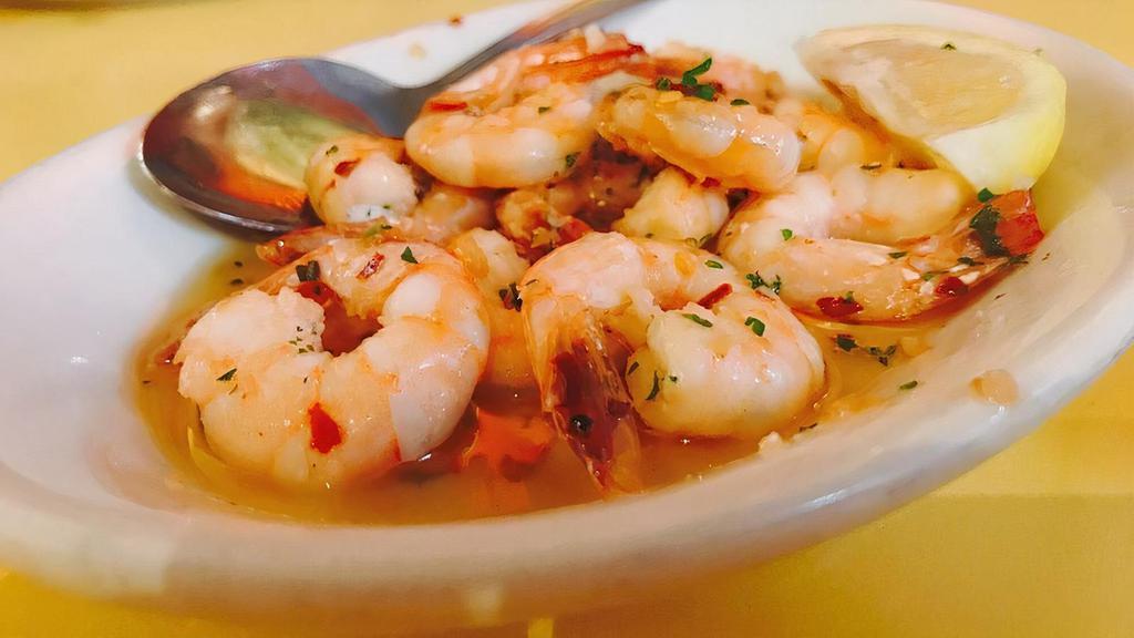 Gambas al Ajillo
 · One of our most popular tapas, garlic shrimp.