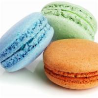 French Macaroons · Moist and soft flavored french macaroons.