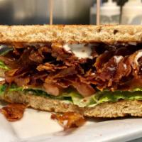 Blt Sandwich · Bacon, lettuce, tomatoes, mayonnaise.