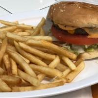 Cheeseburger Special · Cheeseburger with 20 oz drink and fries.