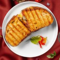 Turkey Panini · Sliced turkey, melted cheese, and tomato on your choice of focaccia bread.