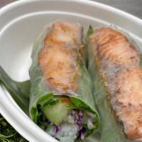 Spring Rolls with Tamarind Sauce · Bean sprouts, assorted mints, the bitter but highly beneficial neem flowers (optional), rice...