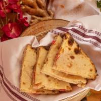 Aloo Naan · Naan filled with potatoes.