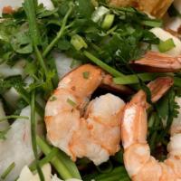 87. Bún Tôm Nướng / 燒蝦檬 / Marinated Shrimp with Vermicelli · 