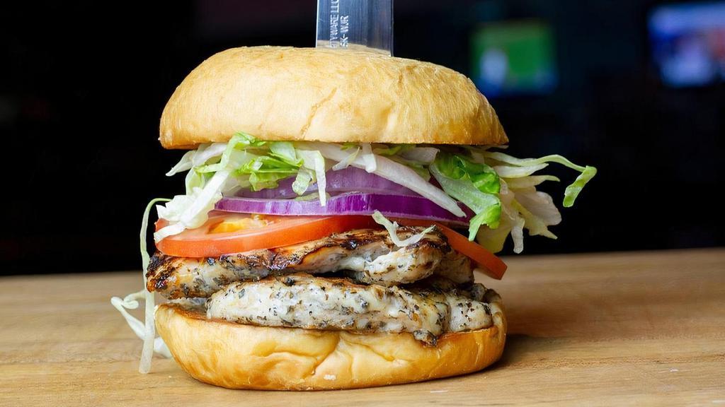 Build Your Own Burger (Chicken) · start with a chicken breast and add toppings to make your perfect burger creation.