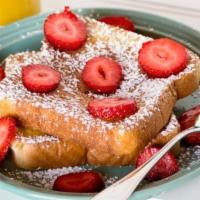 FRENCH TOAST · KIDS FRENCH TOAST
Served with Eggs bacon or sausage.