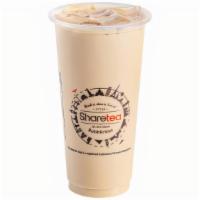 Ginger Milk Tea (Cold) · A creamy ice cold drink with a strong taste of ginger, added by a cool and refreshing tea fl...