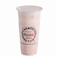 Handmade Taro w/ Fresh Milk · Made with sweet whole taro chunks blended with ice and milk. Soy milk optional. Very little ...