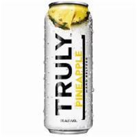 Truly Hard Seltzer Pineapple 24Oz Can · Includes CRV Fee