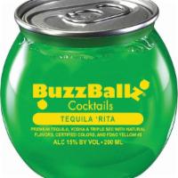 Buzzballz Tequila Rita (200 ml) · This margarita combines the crisp, bold flavor of lime with the freshness of agave. The tart...