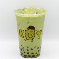 Thai Green Milk Tea · Our best seller green thai milk tea