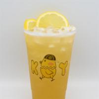 Honey Lemon · Organic green tea with honey and lemon juice