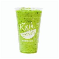 Green Rx · Avocado, Kale/Spinach,, Pineapple, Mango, Matcha, Coconut Milk, Guava Juice