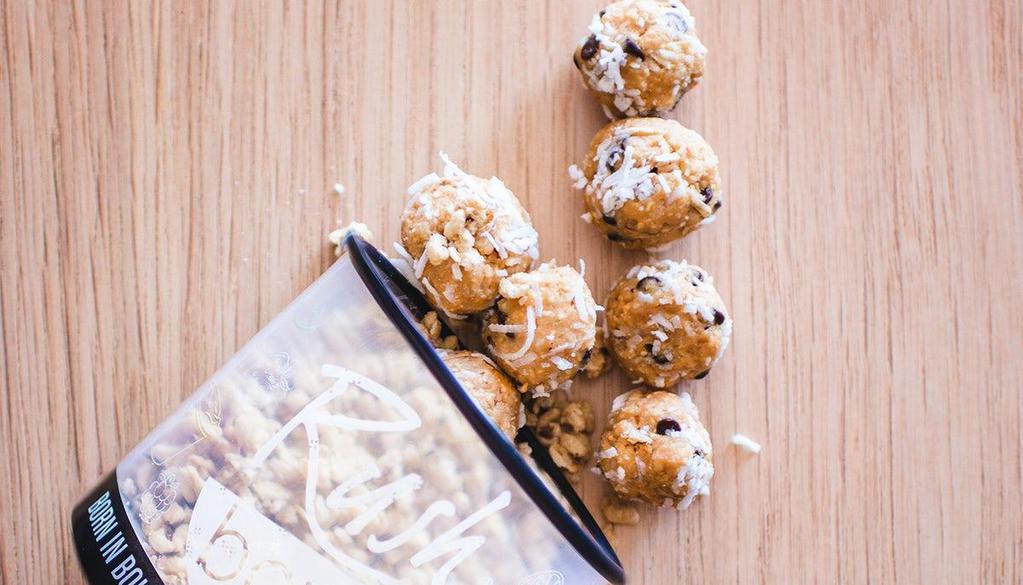 Rush Bites Rolled in Coconut  · 