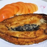 Daing na Bangos · Boneless marinated fried milk fish