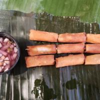Lumpia Shenghai · Filipino pork springroll