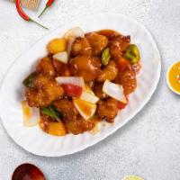 Raging Orange Chicken · Breaded chicken topped with house-made orange sauce