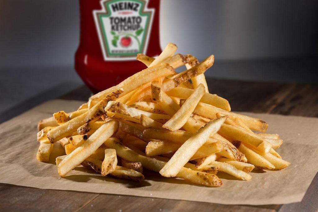 French Fries · Keep it simple. After all, there's a reason burgers and fries have been sold together for so many years.  Try them with a dipping sauce or the rich taste of America’s Favorite Ketchup® from Heinz®.