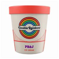 PB & J · vanilla ice cream, raspberry sorbet and peanut butter swirl
