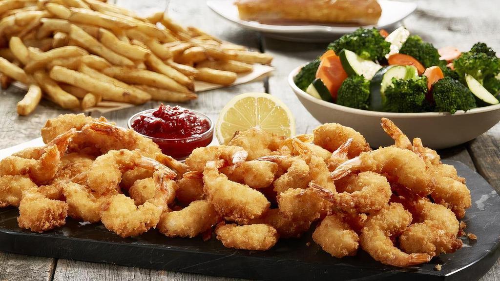 Crispy Shrimp Family Meal  · A Sizzler favorite! Includes choice of 2 sides and cheese toast for 4.  Each side serves 4..