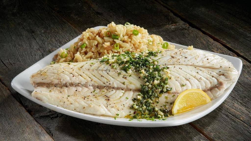 Cilantro Lime Barramundi  · The sustainable seabass! Choice of side included