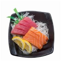 Sashimi · Choose one or two from below tuna, salmon, yellowtail, squid, white tuna, octopus.