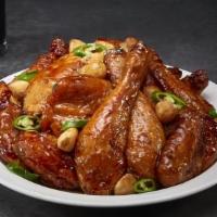 4. Soy Sauce & Garlic Chicken · Spicy. Fried chicken with soy and fresh garlic sauce.