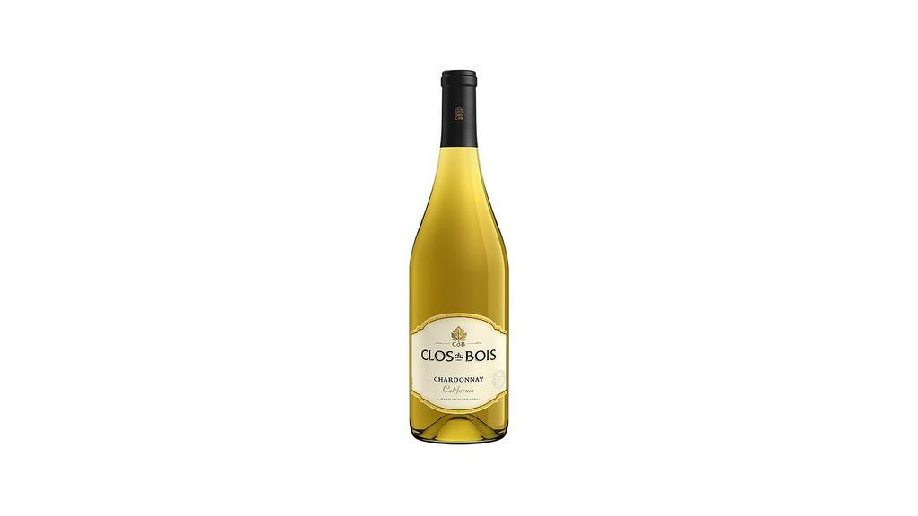 Clos Du Bois Chardonnay · Geyserville, California - Aromas of apple blossom and ripe pear with notes of oak and vanilla define this smooth chardonnay.