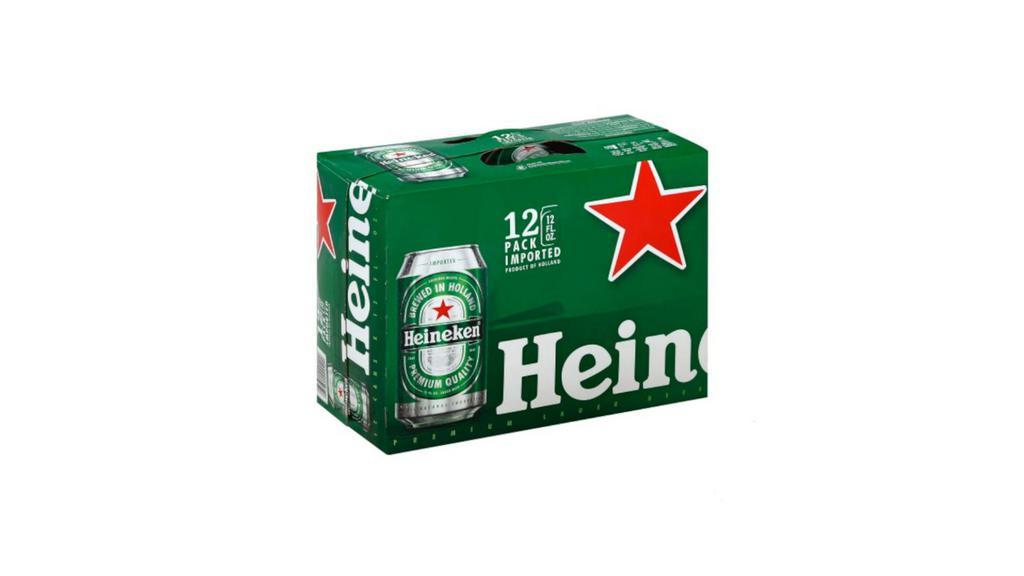 Heineken 12 Cans | 5% Abv · Smooth, clean, and fruity lager.
