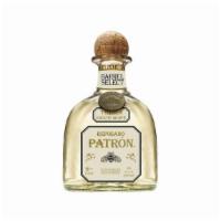 Patron Reposado · Amber tinted and oak wood aged with quality agave flavor.